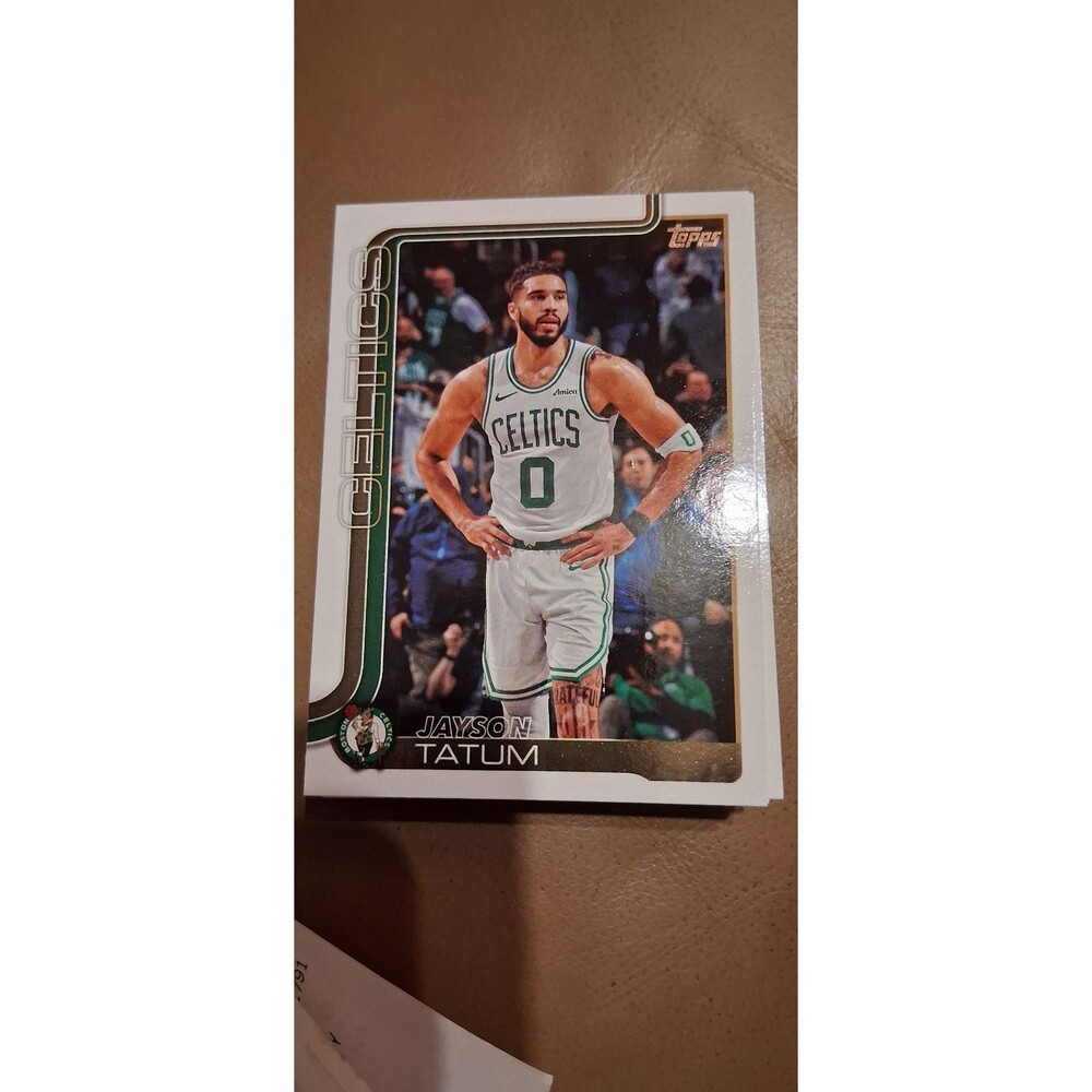 2025-26 Topps "Jayson Tatum #1"
